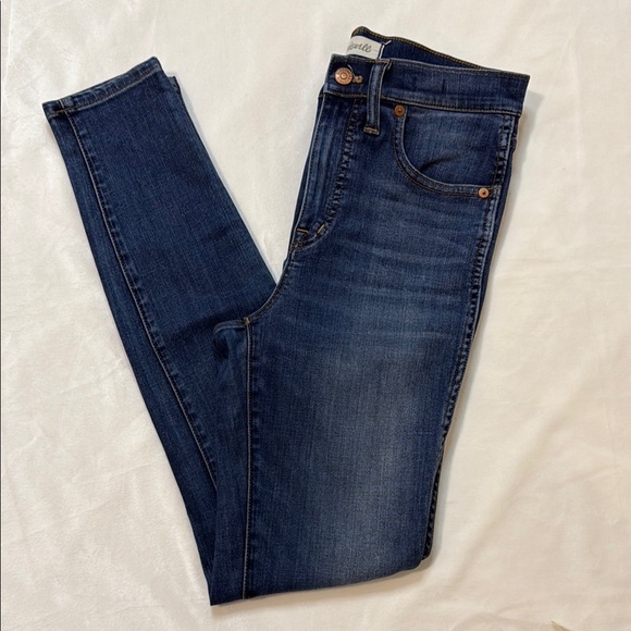 MADEWELL Size 27 HIGH-RISE JEANS Women's Blue - Picture 1 of 14